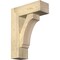Ekena Millwork Imperial Block Rough Sawn Bracket w/ Offset Brace, Douglas Fir, 8"W x 22"D x 30"H BKT0806X22X30IMP05RDF - alternate 1